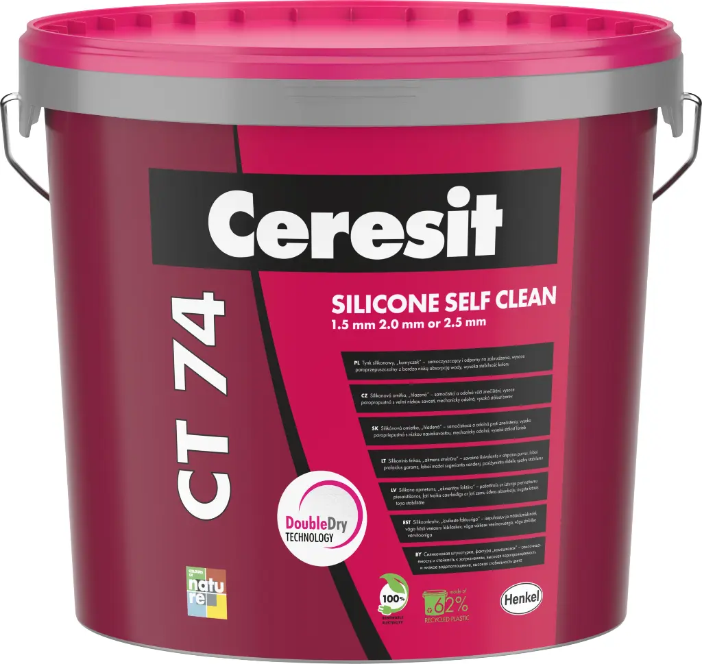 Ceresit CT74 - Silicone render 1.5mm