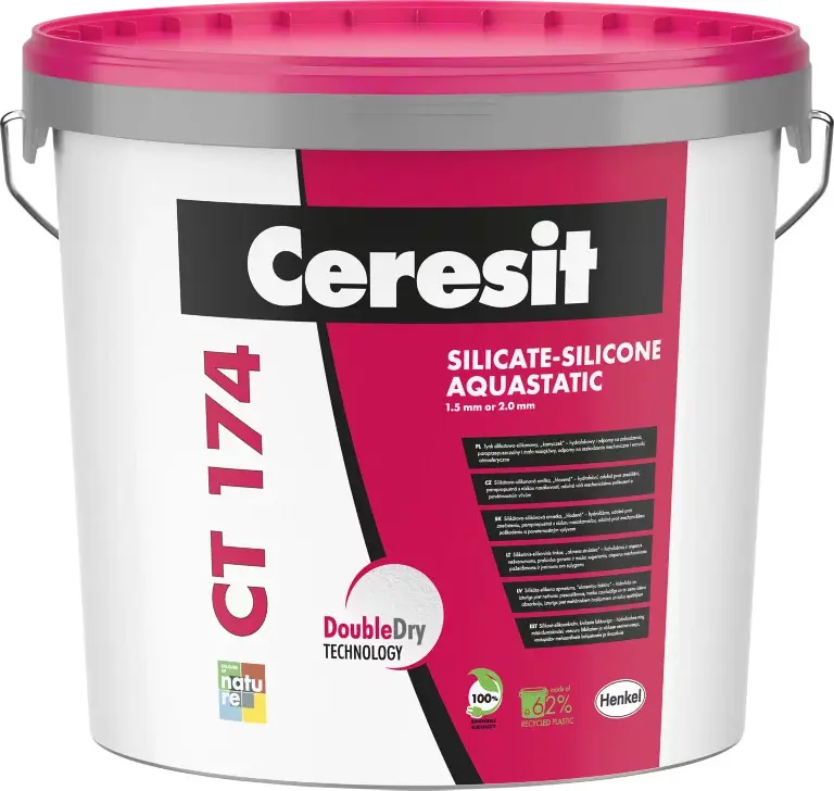 Ceresit CT174 - HYBRID silicone render 1.5mm - 25kg