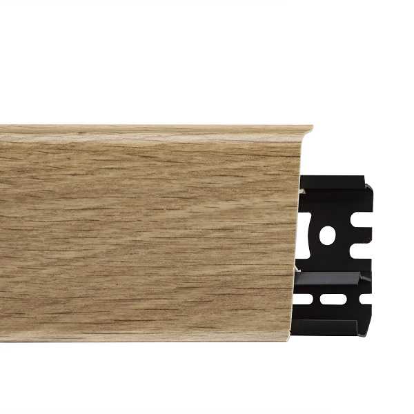 Skirting Board - Indo - 10 - Burbon Oak - 70mm - 2.5m