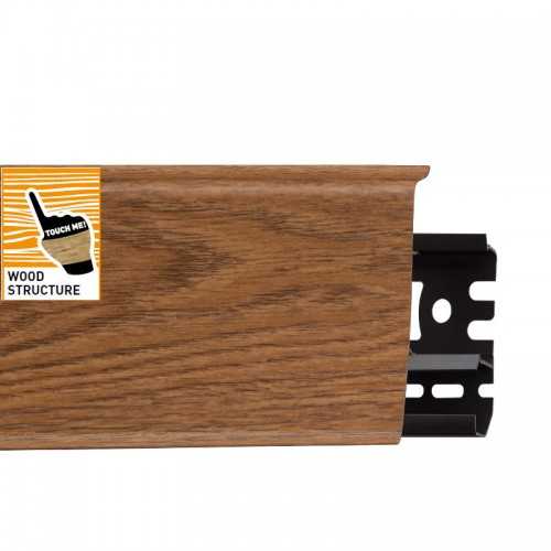 Skirting Board - Indo - 32 - Smoked Oak - 70mm - 2.5m