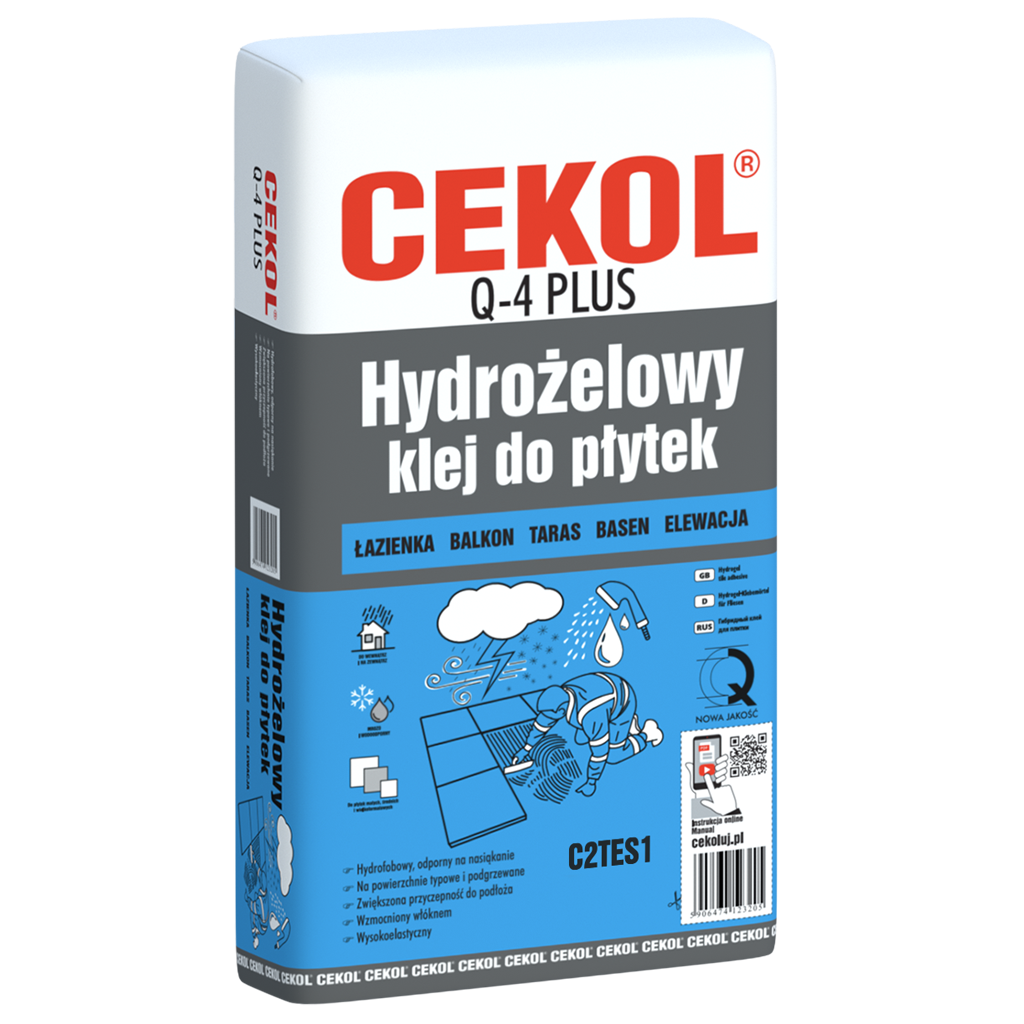 CEKOL Q-4 PLUS HYDROGEL TILE ADHESIVE