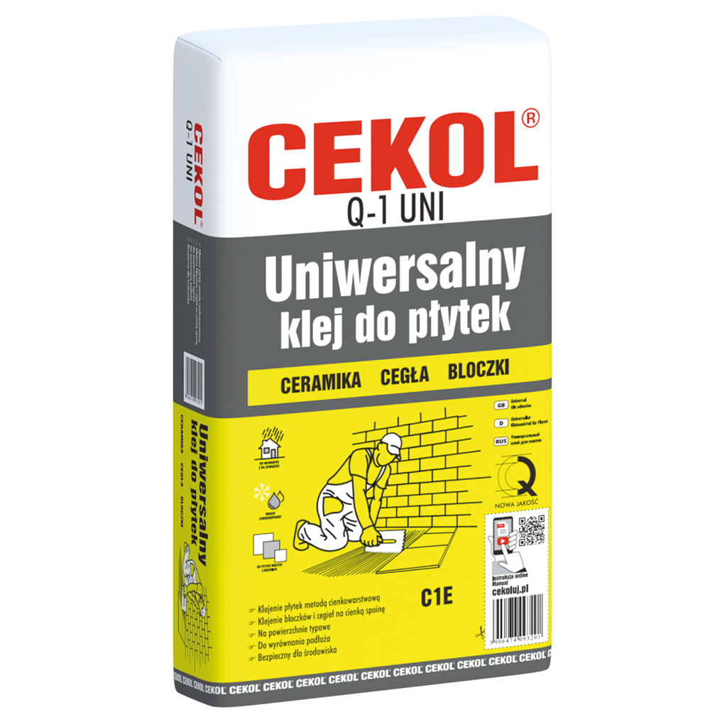 CEKOL Q-1 UNI UNIVERSAL TILE ADHESIVE 20kg