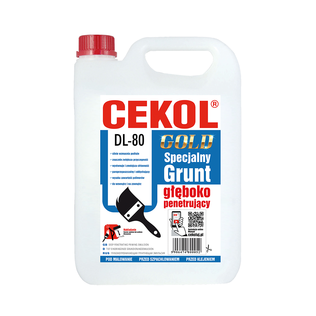 Cekol DL-80 deep penetrating primer - 10kg