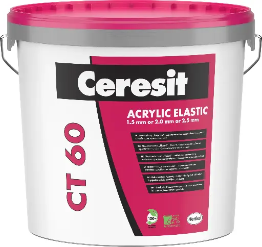 Ceresit CT60 - acrylic render 1.5mm